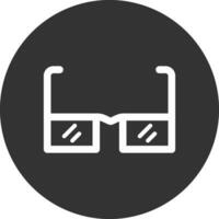 diseño de icono creativo de gafas vector