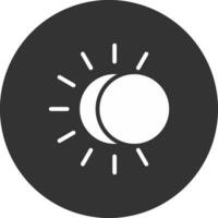 Eclipse Creative Icon Design vector