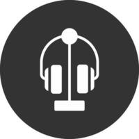 Headphone Creative Icon Design vector