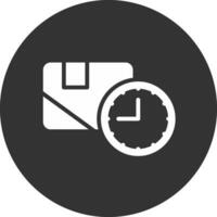 Estimated Delivery Creative Icon Design vector