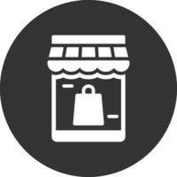 diseño de icono creativo de compras en línea vector