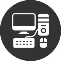 Computer Creative Icon Design vector