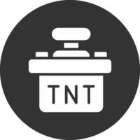 diseño de icono creativo tnt vector