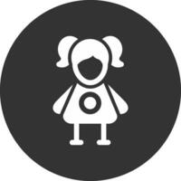 Doll Creative Icon Design vector