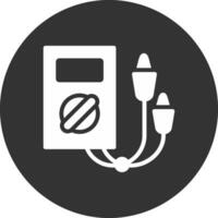 Electric Tester Creative Icon Design vector