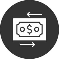 Money Transfer Creative Icon Design vector