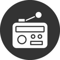 diseño de icono creativo de radio vector