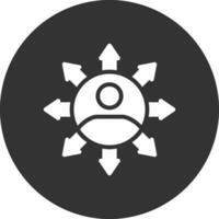 Influence Creative Icon Design vector