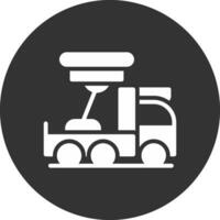 Ladder Truck Creative Icon Design vector