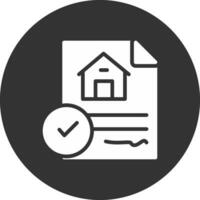 Home Insurance Creative Icon Design vector