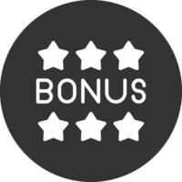 Bonus Creative Icon Design vector