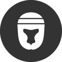 Helmet Creative Icon Design vector