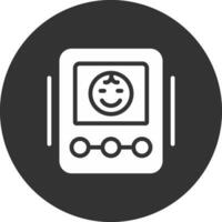 Baby Monitor Creative Icon Design vector