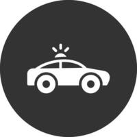 diseño de icono creativo de coche de policía vector