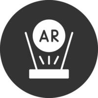 Augmented Reality Creative Icon Design vector