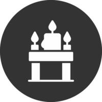 Candles Creative Icon Design vector