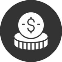 Coin Creative Icon Design vector