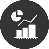 Statistical Analysis Creative Icon Design vector