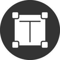 Text Box Creative Icon Design vector