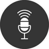 Voice Control Creative Icon Design vector