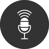 Voice Control Creative Icon Design vector