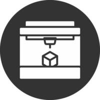 3D Printing Creative Icon Design vector