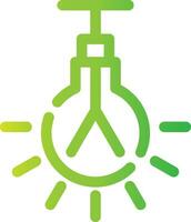 Lightbulb Creative Icon Design vector