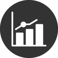 Growth Chart Creative Icon Design vector