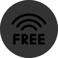 Free Wifi Creative Icon Design vector
