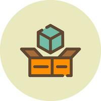 Box Creative Icon Design vector