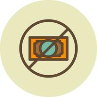 No Money Creative Icon Design vector