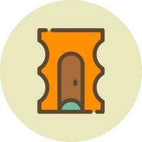 Pencil Sharpener Creative Icon Design vector