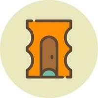 Pencil Sharpener Creative Icon Design vector