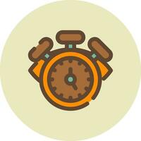 Stopwatch Creative Icon Design vector