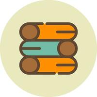 Pipes Creative Icon Design vector