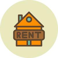 Rent Creative Icon Design vector