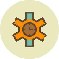 Time Management Creative Icon Design vector