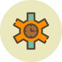 Time Management Creative Icon Design vector