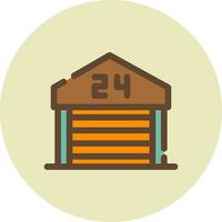 Garage Creative Icon Design vector