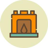 Furnace Creative Icon Design vector