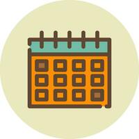 Calendar Creative Icon Design vector