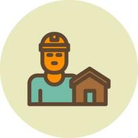 Engineer Creative Icon Design vector