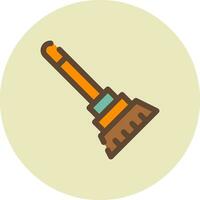 Broom Creative Icon Design vector