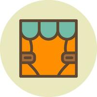 Stage Creative Icon Design vector
