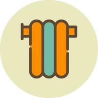 Radiator Creative Icon Design vector