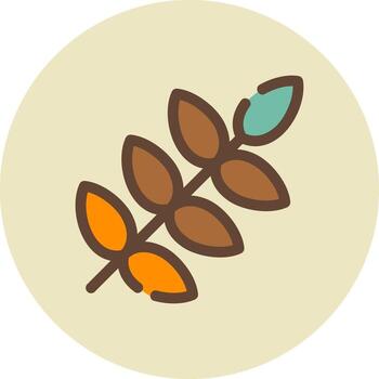 trigo creativo icono diseño vector