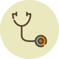 Stethoscope Creative Icon Design vector