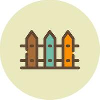 Fence Creative Icon Design vector