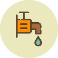 Faucet Creative Icon Design vector