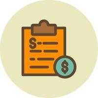 Budget Creative Icon Design vector